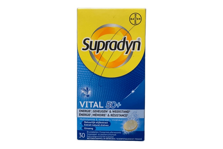Supradyn Vital 50+ Effervescent Tube/15