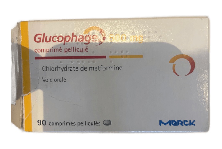 Glucophage 500mg tab B/90