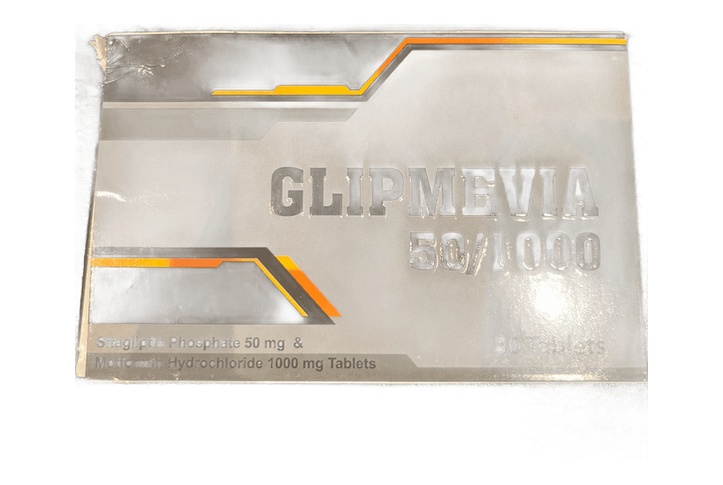 Glipmevia 1000/50mg (Sitagliptin 50mg Et Metformin