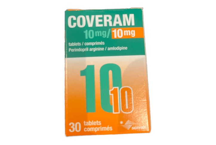 Coveram 10mg/10mg Tabs B/30