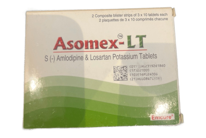 Asomex-Lt 2.5mg/50mg Comp B/60