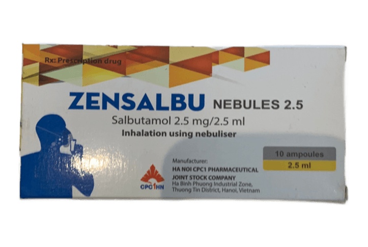 Salbutamol 2.5MG/2.5ML Nebulizer Solution