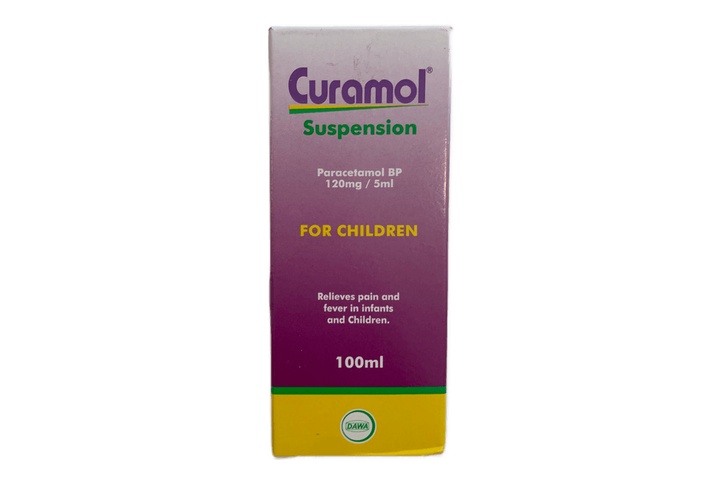 Curamol Syrup 120mg/5ml 100ml (Paracetamol)
