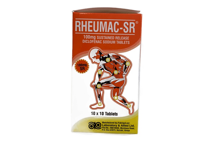 Rheumac SR 100mg 1 Tab Box of 100 (Diclofenac)