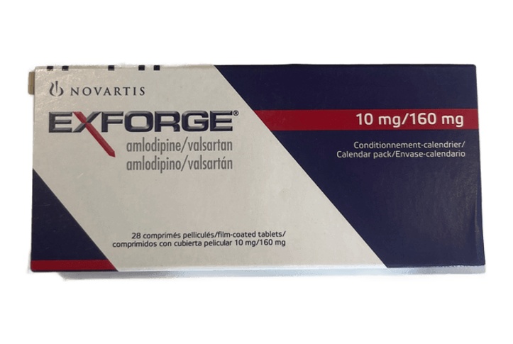 Exforge 10mg/160mg Tabs b/28