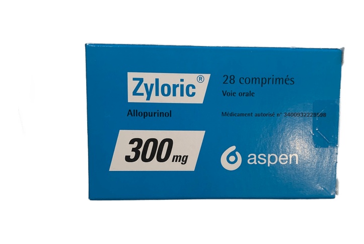 Zyloric (Blue) 300mg 1 Tab (Aspen) Box of 28