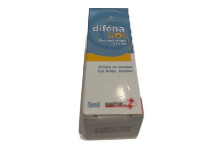 Difenasol 0.1% 5ml Eye Drops