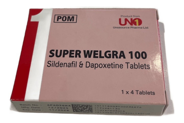 Super Welgra 100mg b/4