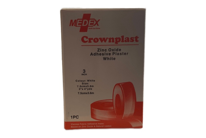 crownplast zinc Oxide adhesive plaster (3 inches)