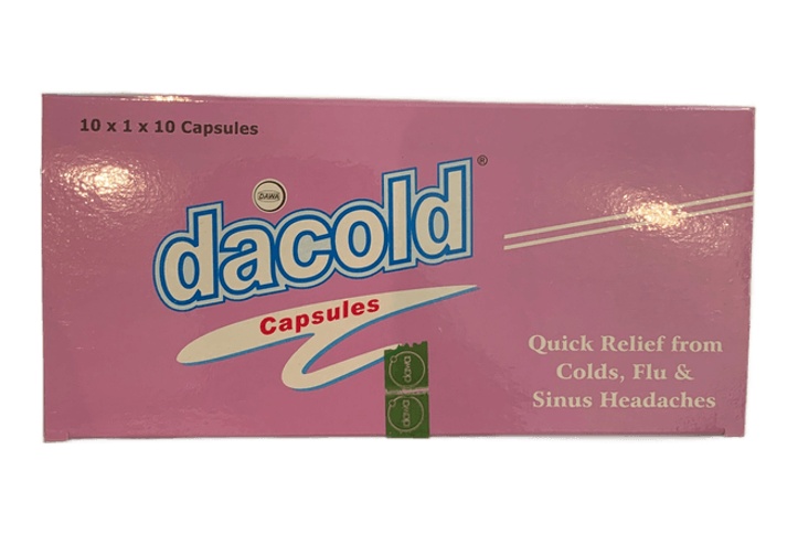 Dacold 1 Caps Pack of 10 Box of 10