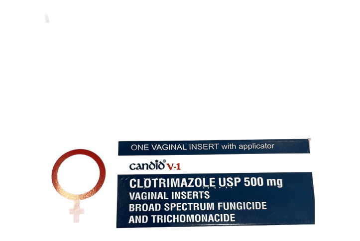 Candid V1 (CLOTRIMAZOLE 500MG)