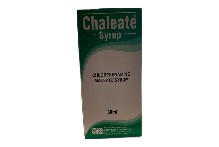 Chaleate Chlorphenamine Maleate Syrup 60ml
