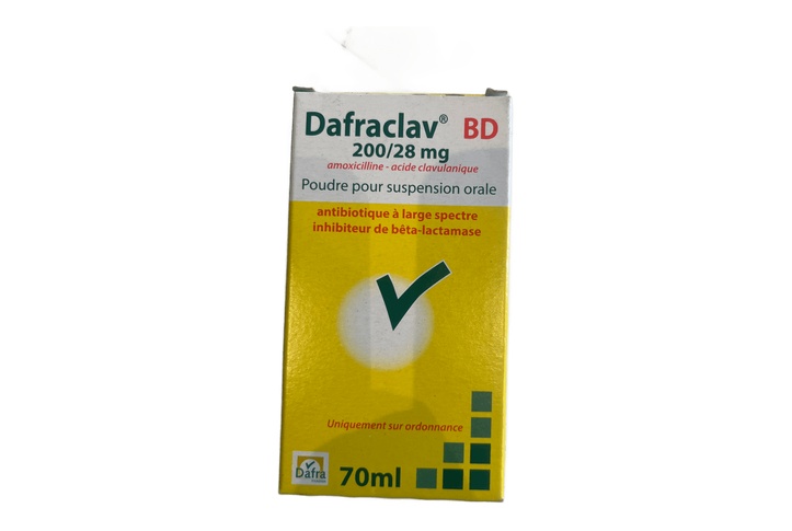 Dafraclav Syrup 200/28mg 70ml