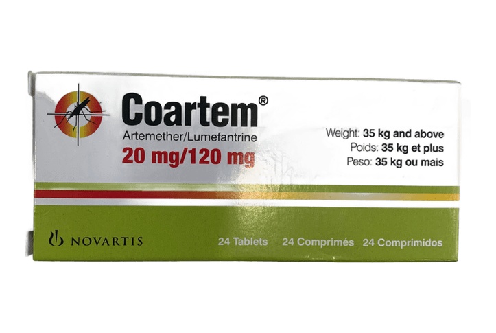 Coartem 20mg/120mg 35kg And Above B/24