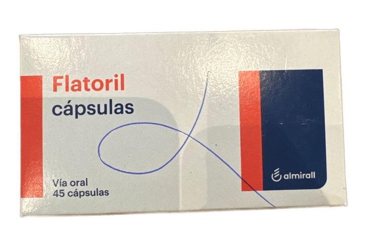 Flatoril 200mg/0.5mg/200mg Capsules B/45