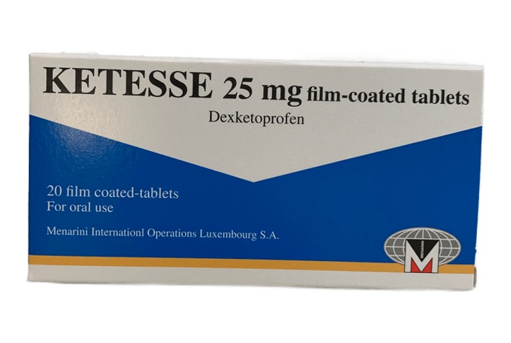 Ketesse 25mg 1 Tab Box of 20