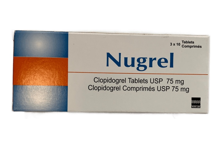 Nugrel 75mg (Clopidogrel) B/30
