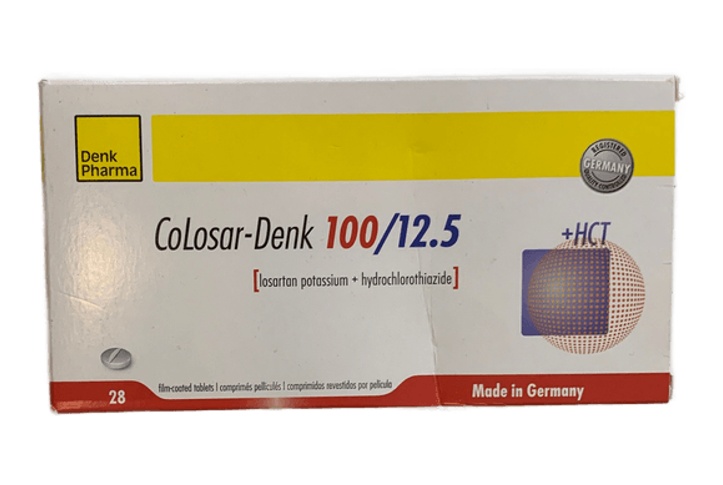 Colosar - Denk 100/12.5mg Comp b/30