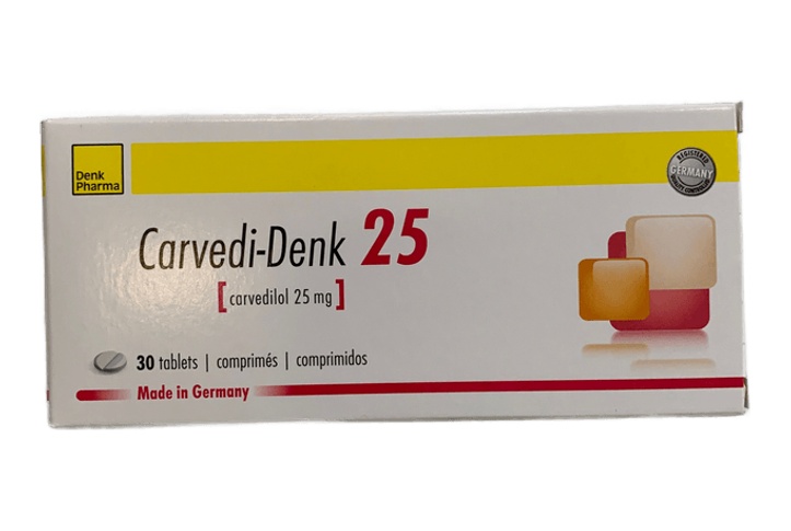 Carvedi Denk 25mg b/30
