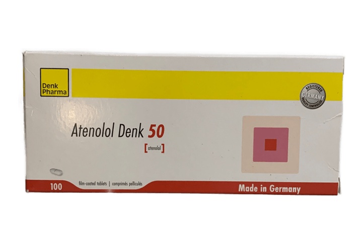 Atenolol Denk 50mg Tablet