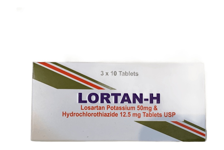 Lortan-H (Losartan 50mg + Hctz 12.5mg )b/30
