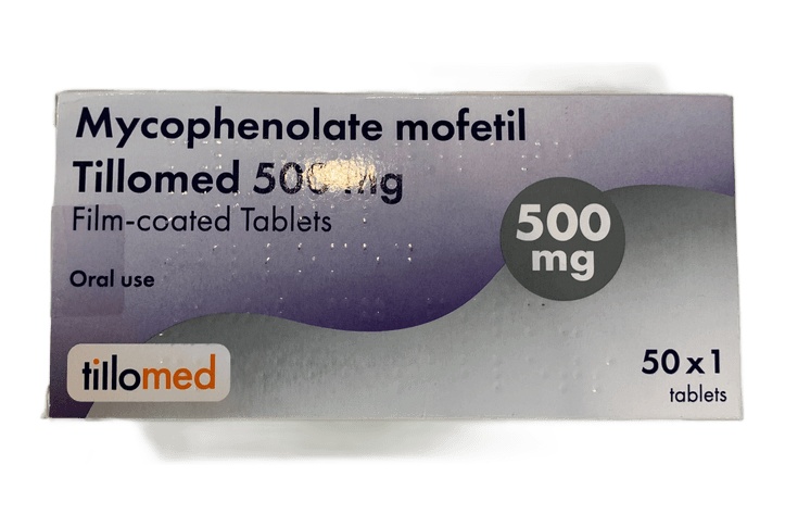 Mycophenolate Mofilet 500mg Tabs