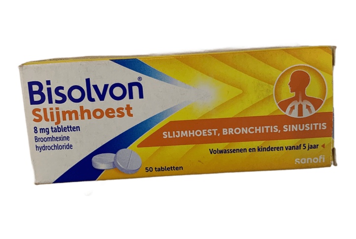 Bisolvon 8mg 1 Tab Box of 50