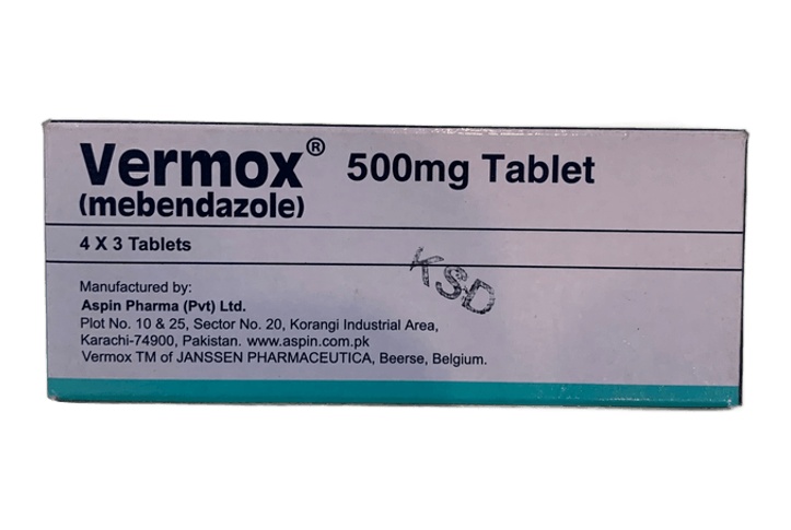 Vermox 500MG Tab