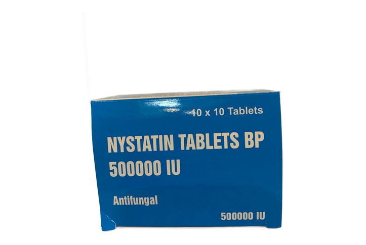 Nystatine 500000 UI Oral Tablet