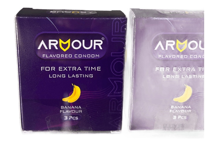Armour Condom Banana B/3