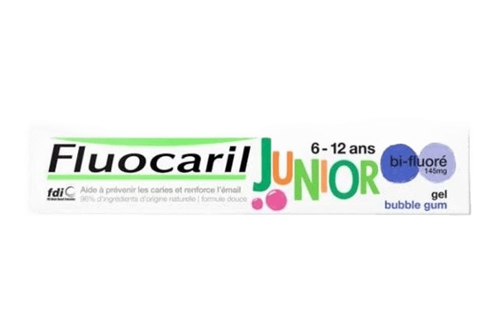 Fluocaril junior bubble 6-13ans /75ml
