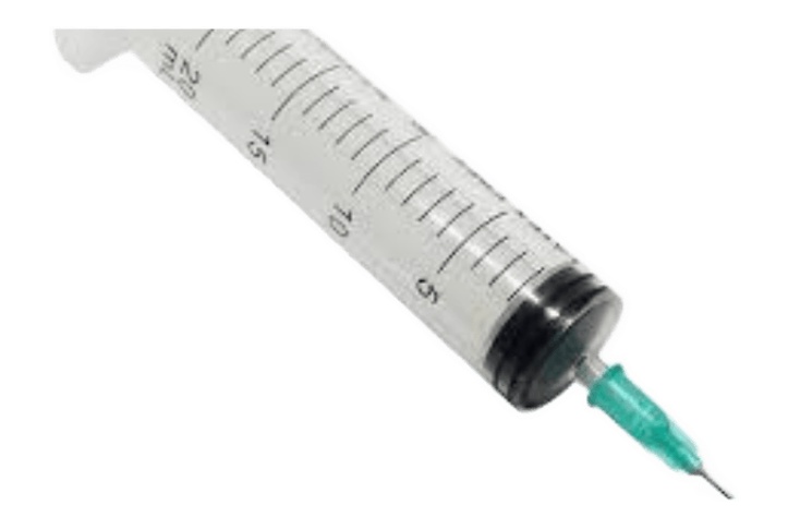 SYRINGE 20ML NEEDLE 21G
