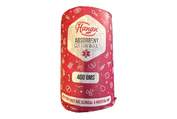 HANAN ABSORBENT COTTON WOOL 400GMS