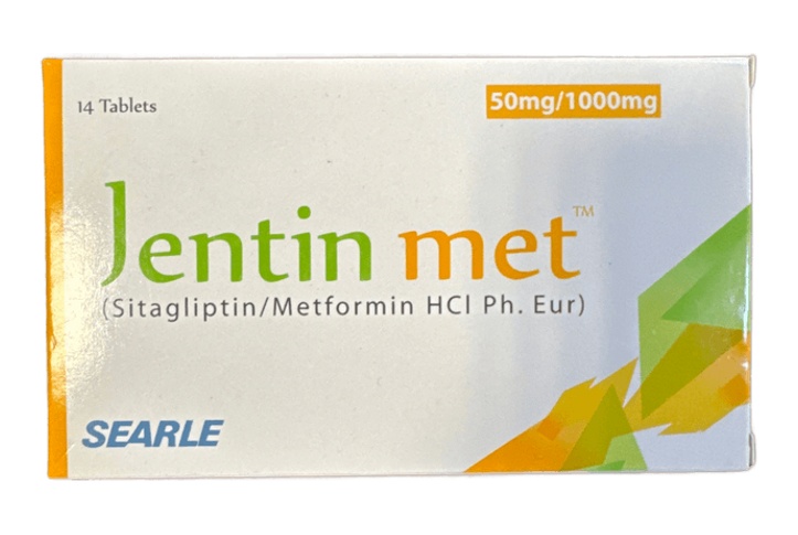 Jentin Met 50mg/1000mg Comp.