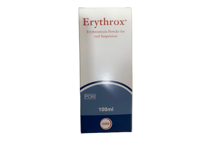 Erythromycin 125mg/5ml 100ml Suspension