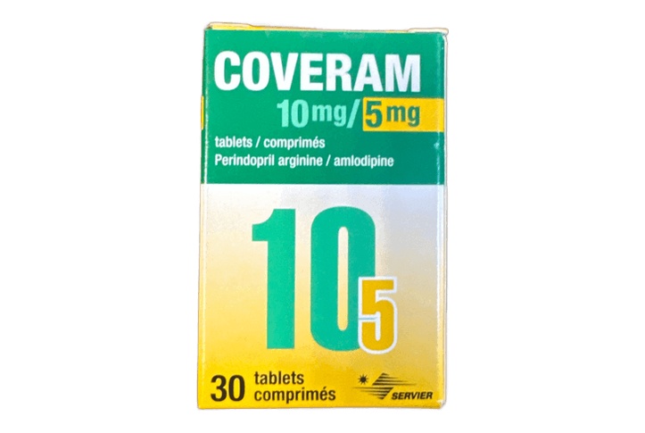 Coveram 10 mg/5 mg Tab
