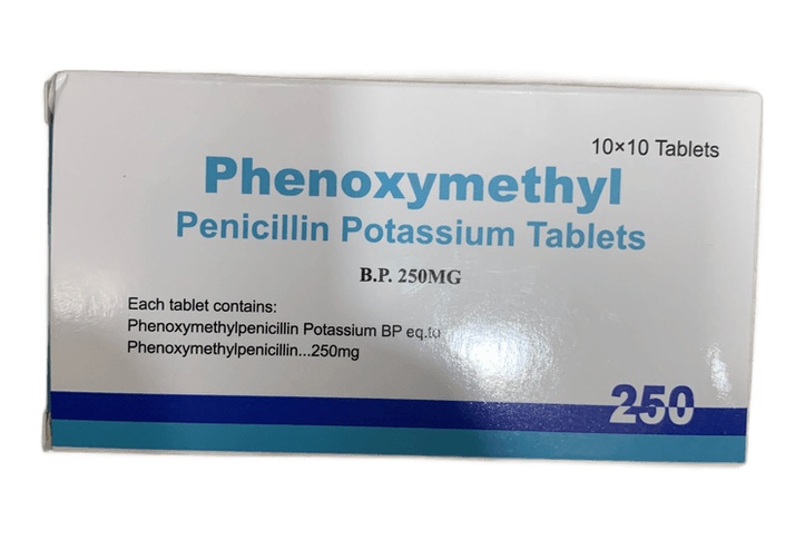 Penicillin V(Pen V) 250mg B/100