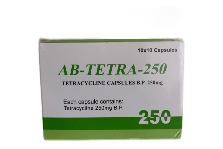 Tetracycline 250mg caps