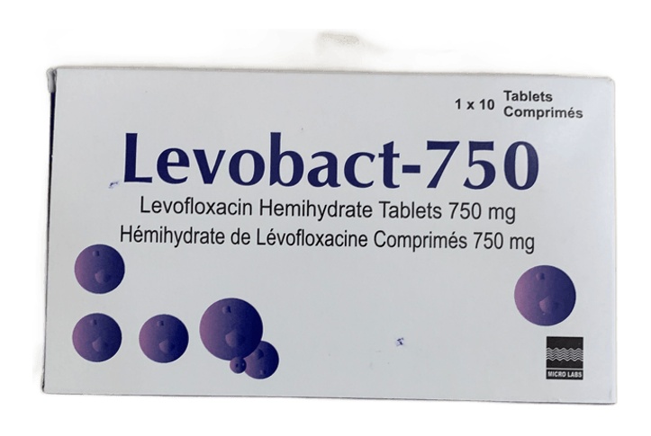 Levobact 750mg b/10
