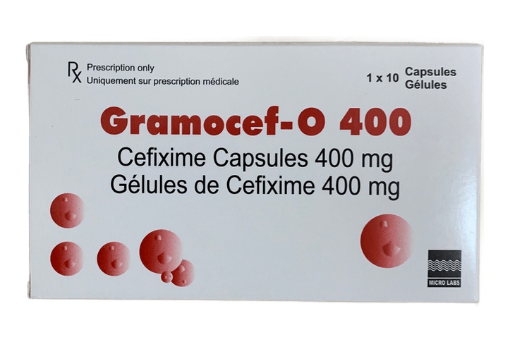Gramocef-O 400(Cefixime) 400mg B/10