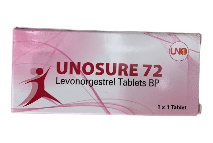Unosure 1.5mg 1Tab box of 1 (Levonorgestrel)