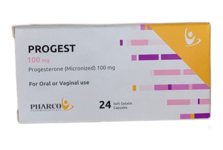 Progest 100mg tab b/20
