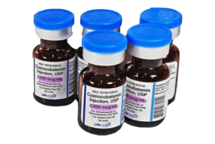 Vitamin B12(Cyanocobalamin) 1000mcg/2ml Iv Inj