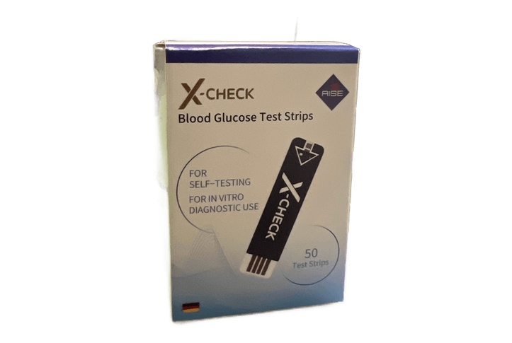 X CHECK TEST STRIPS B/50