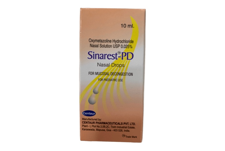 Sinarest Nasale Ped 0.025%