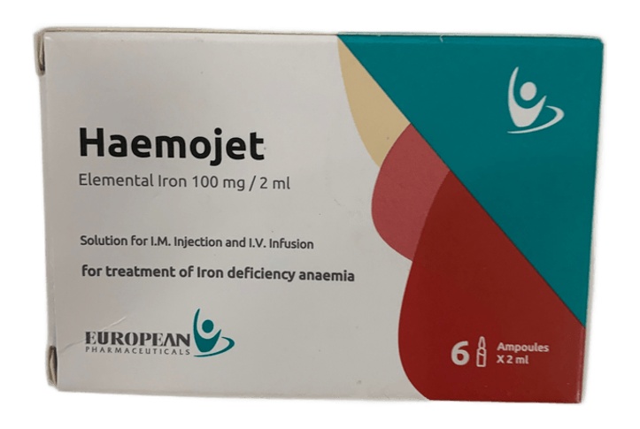 Haemojet 100mg/2ml Sol Inj B/6