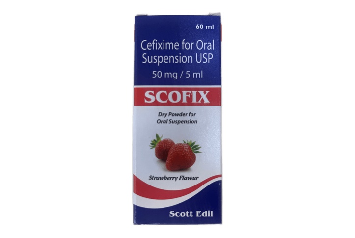 Scofix(Cefixime) 50mg/5ml Syrup