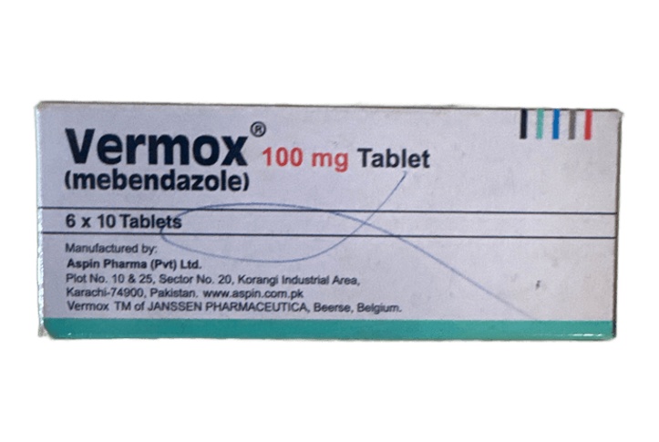 Vermox 100MG Tab Europe