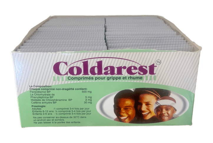 Coldarest 1 Tab Pack of 4 Box of 50
