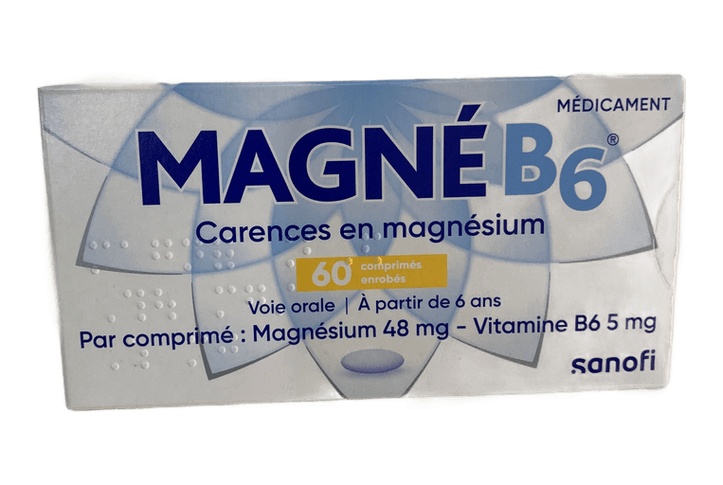 Magne B6 box of 60 tablets